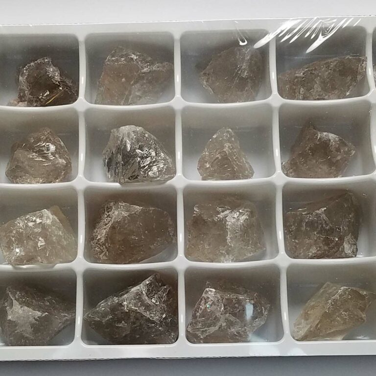 Rough Smoky Quartz Chunks Box