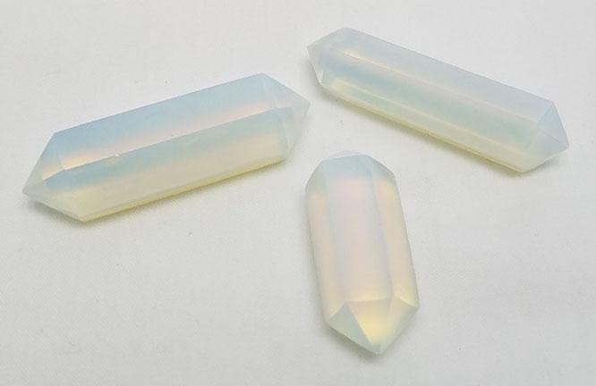 Polished Opalite Double Terminated Crystal