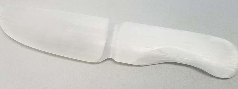 Selenite Knife