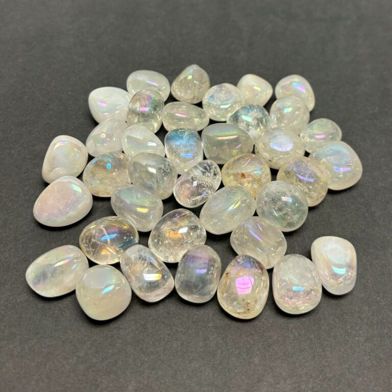 Angel Aura Quartz Tumbled Stone