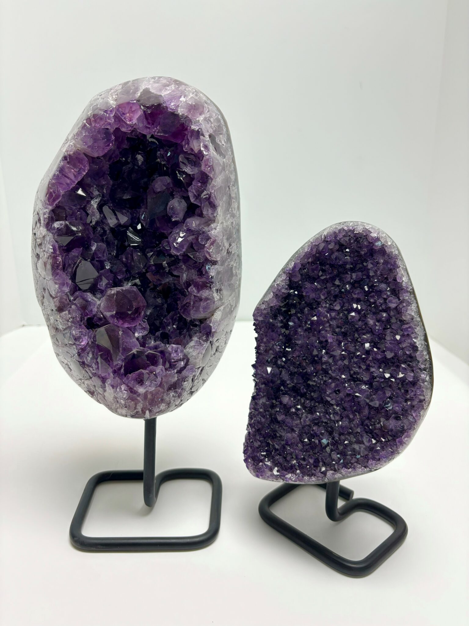 Polished Brazilian Amethyst Cluster