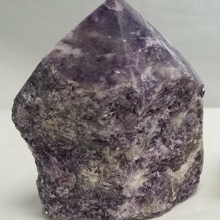 Lepidolite w/Natural Sides