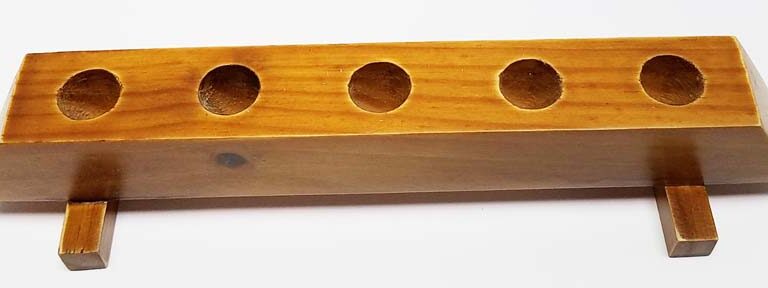 Wood Base for Wine Stoppers