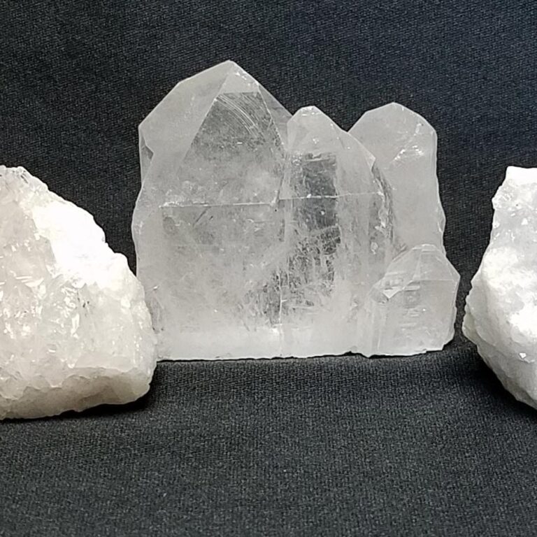 Quartz Cluster Cut Base