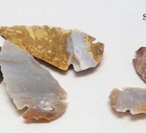 Agate Replica Arrowheads