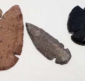 Chert Replica Arrowheads