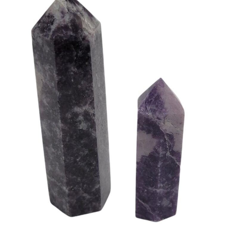 Polished Lepidolite Points
