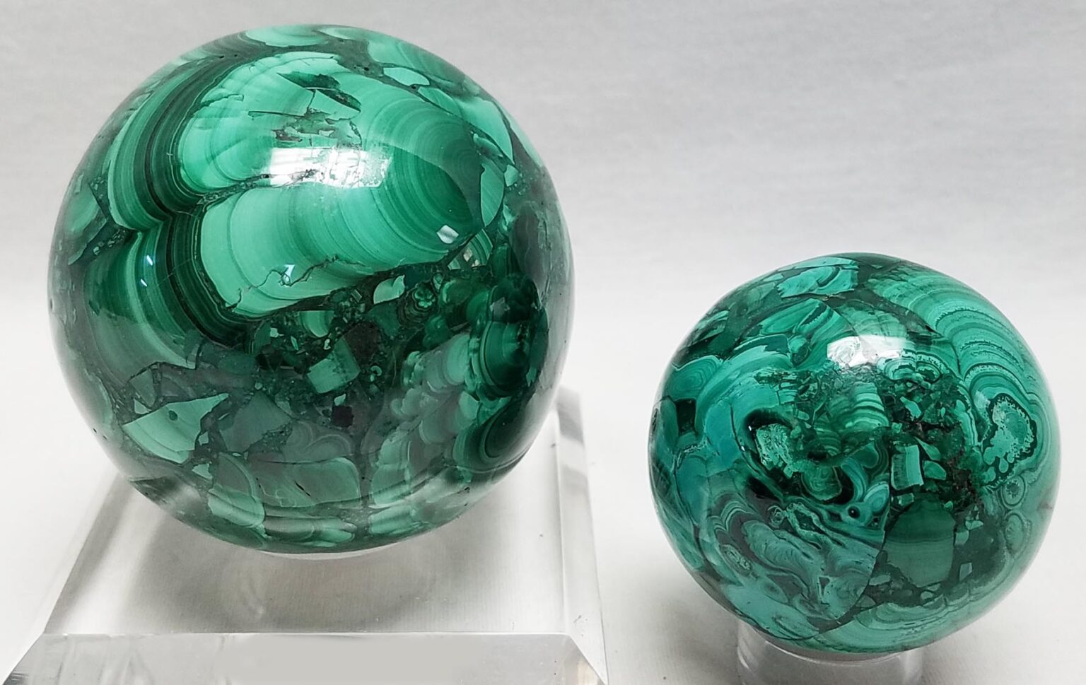 Polished Malachite Sphere