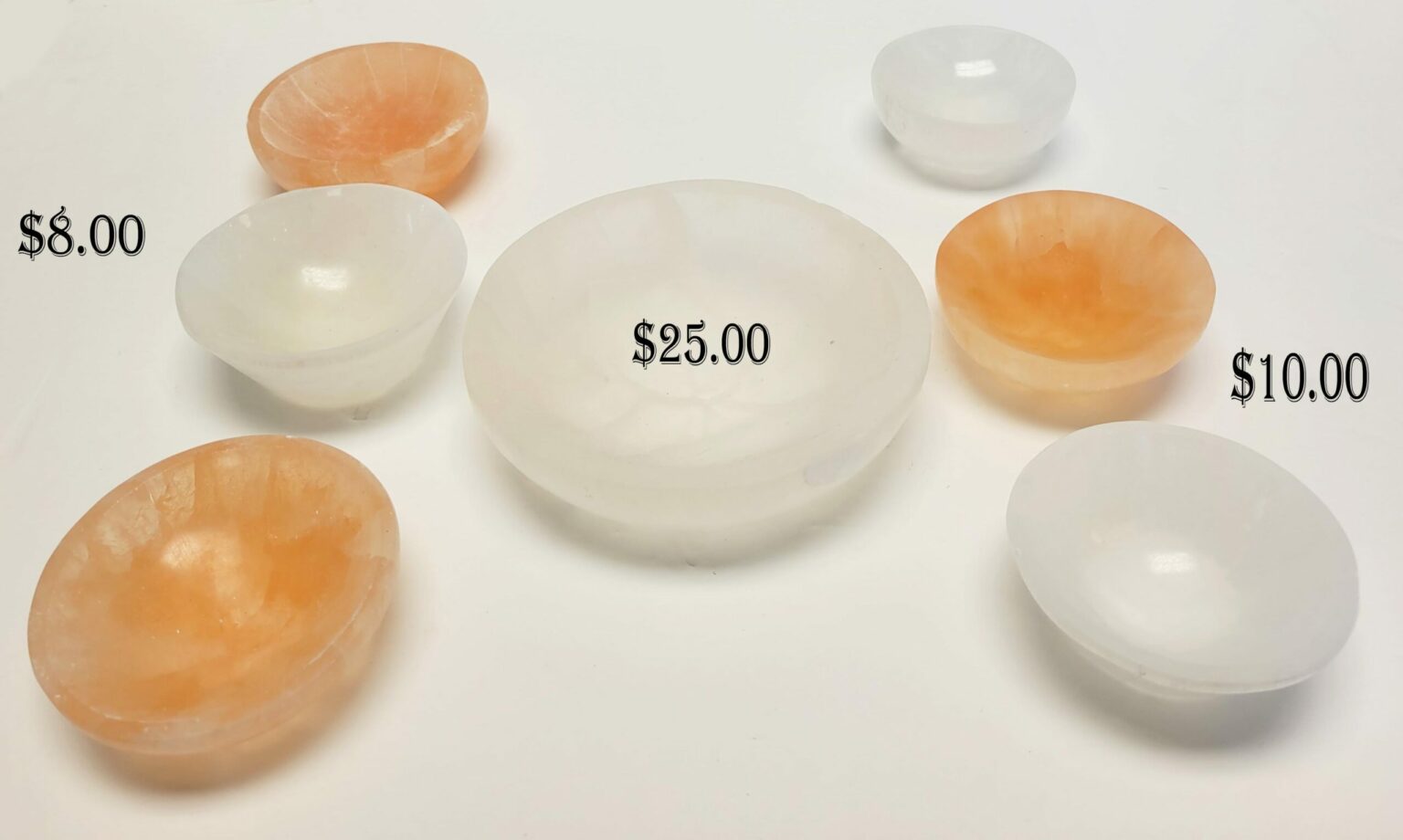 Selenite Bowls