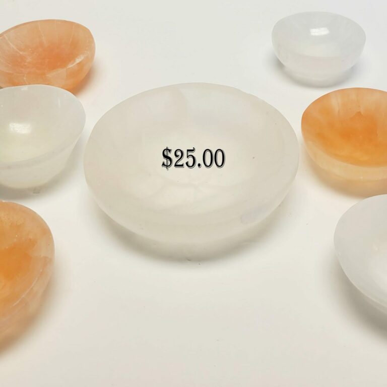 Selenite Bowls