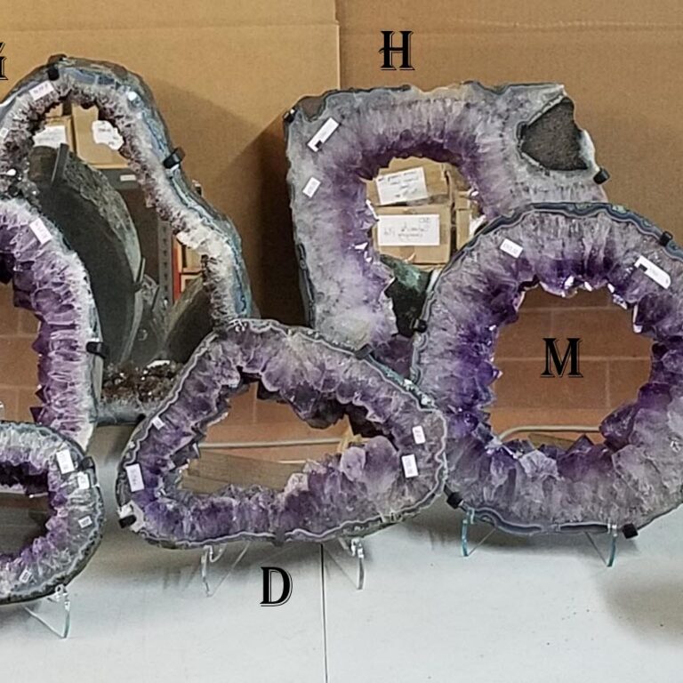 Amethyst Geode Mirror