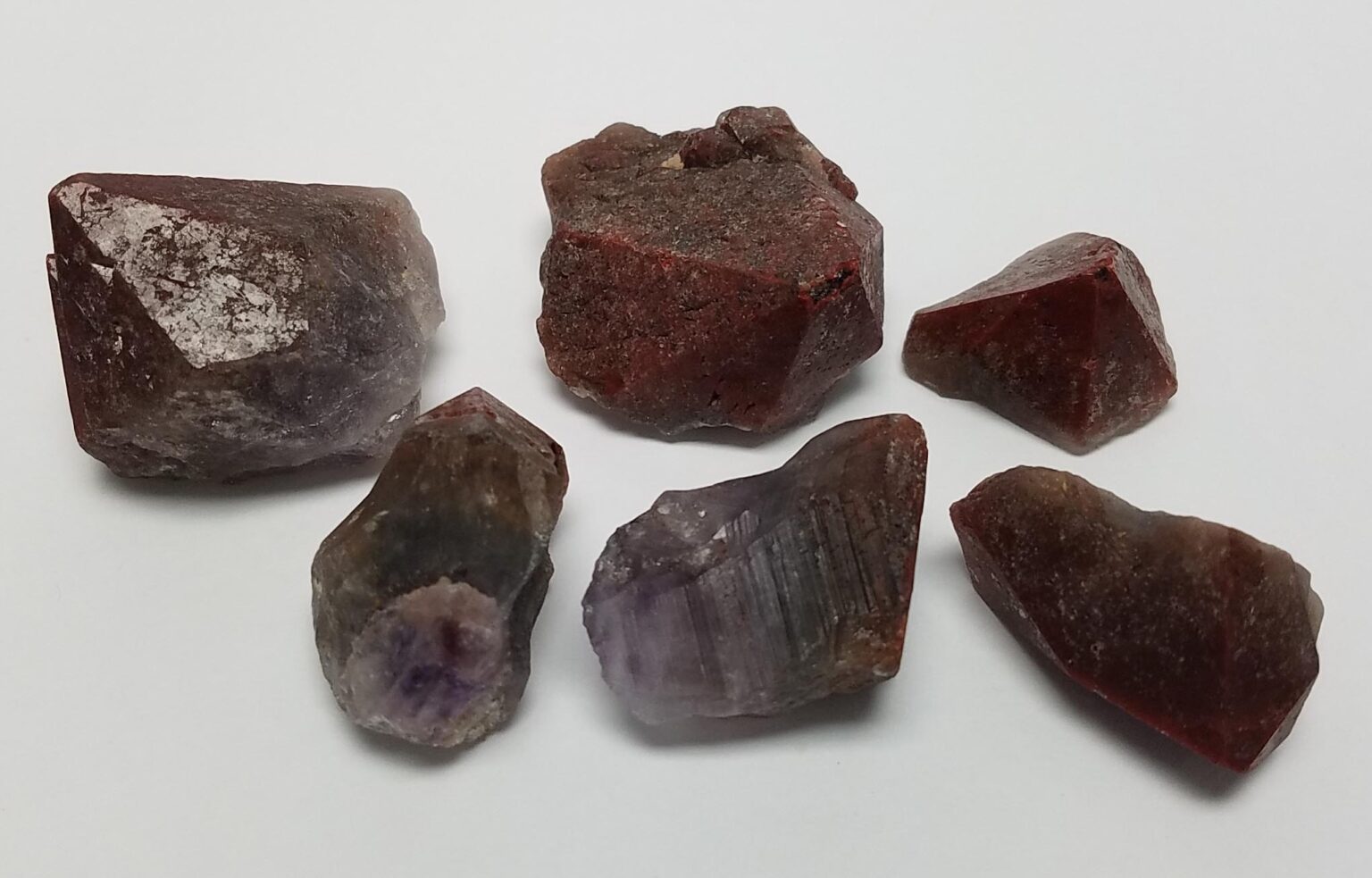 Rough Cacoxenite w/ Amethyst Points