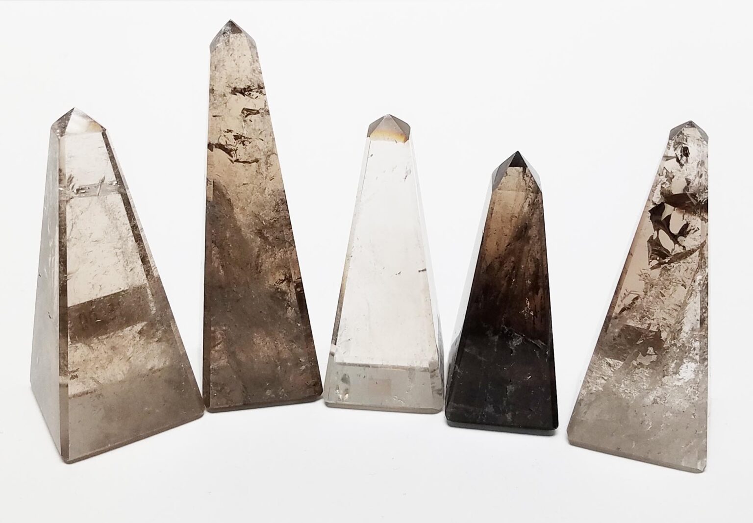 Polished Smoky Quartz Obelisk, A-Grade