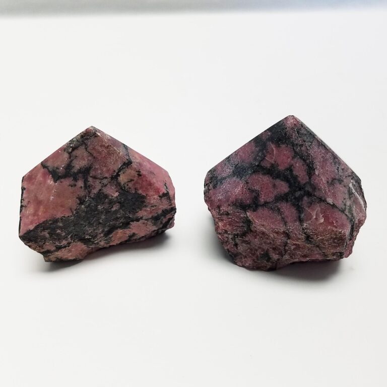 Rhodonite Point w/ Natural Sides