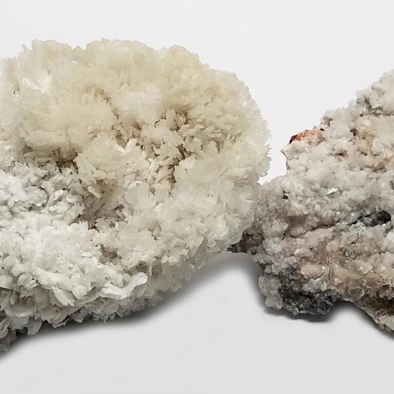 Blade Selenite with Calcite