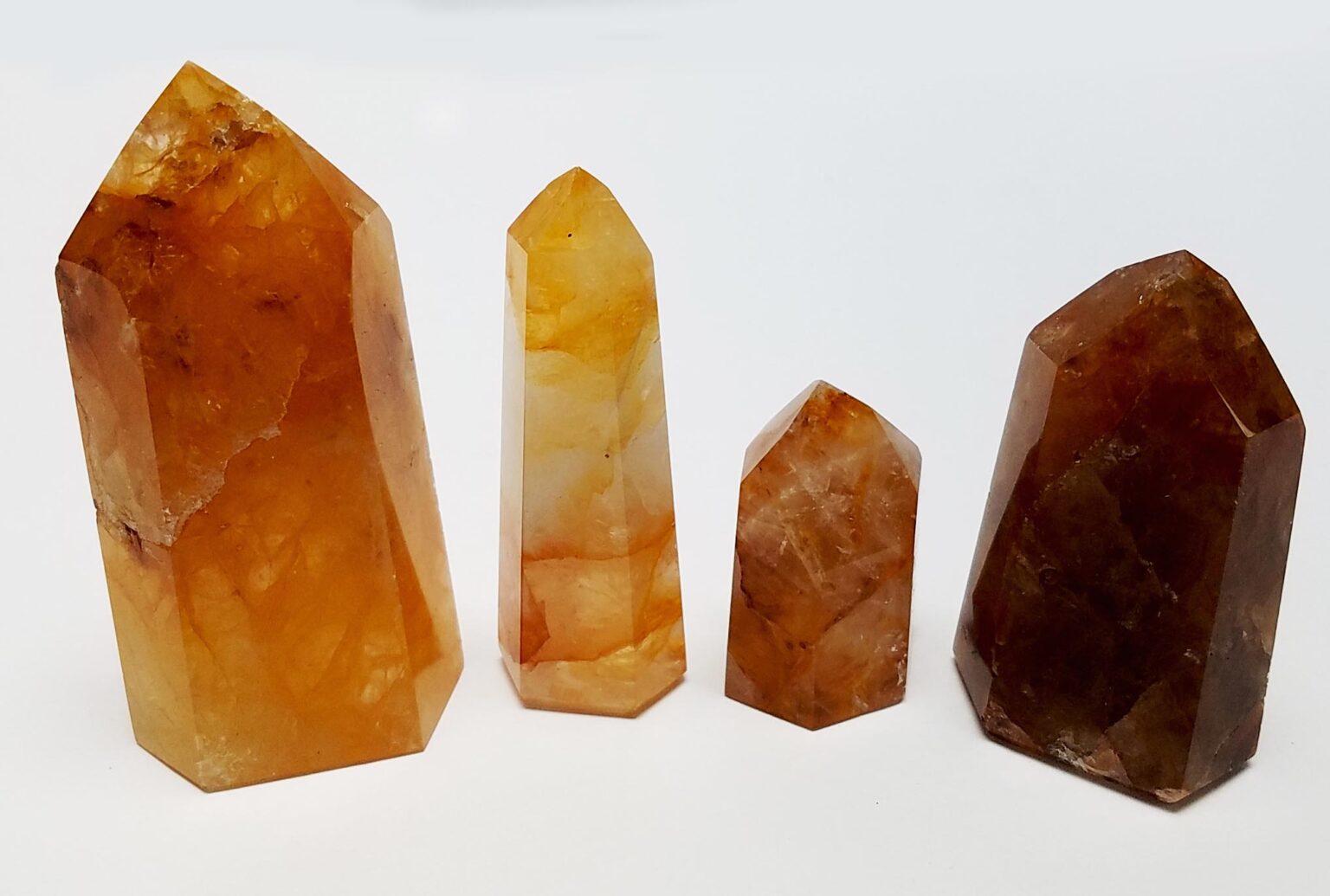 Golden Healing Quartz Points