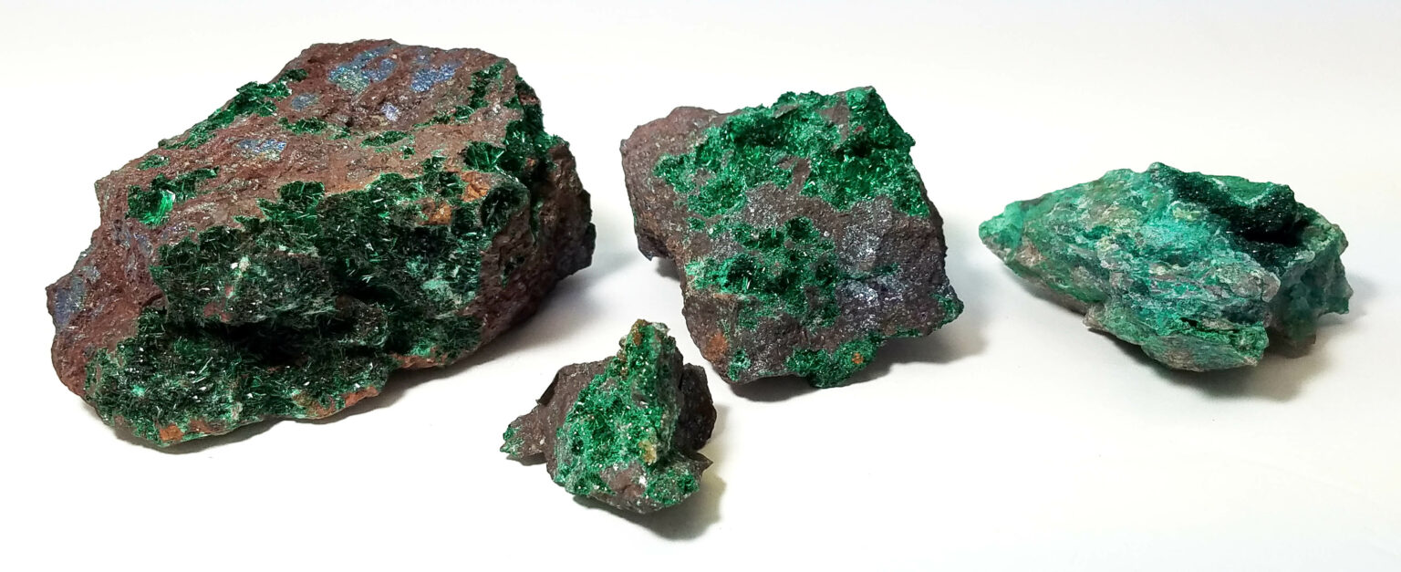 Moroccan Fibrous Malachite