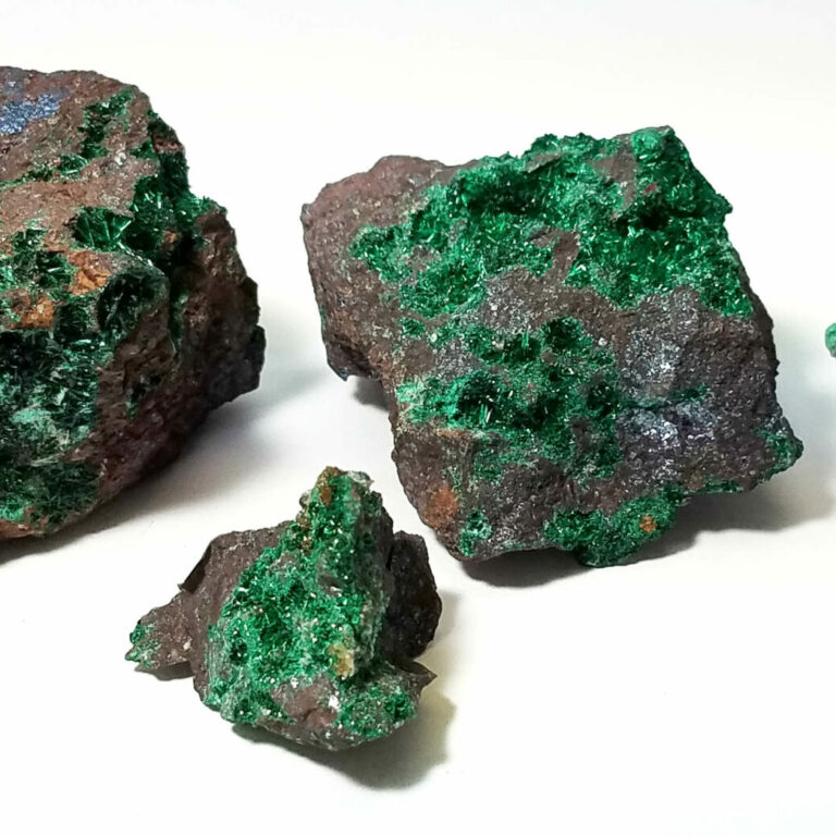 Moroccan Fibrous Malachite