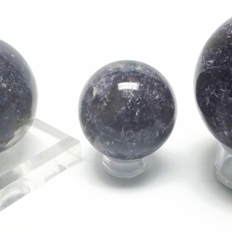 Polished Lepidolite Sphere