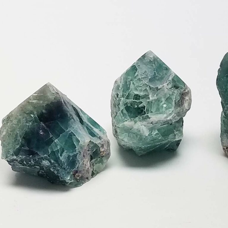 Rainbow Fluorite Point w/ Natural Sides