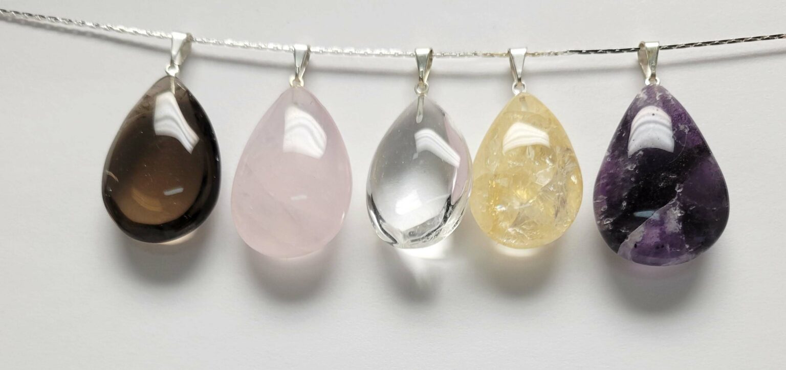Silver Plated Drop Pendant