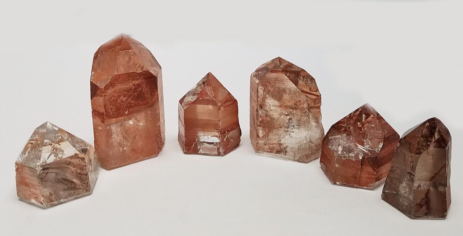 Red Quartz Polished Point