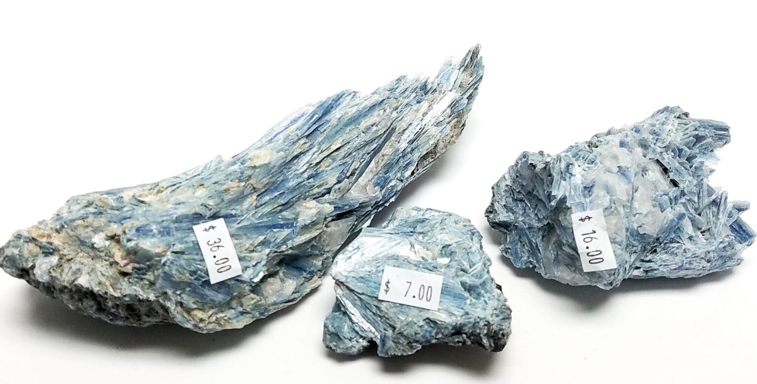Rough Blue Kyanite Chunks