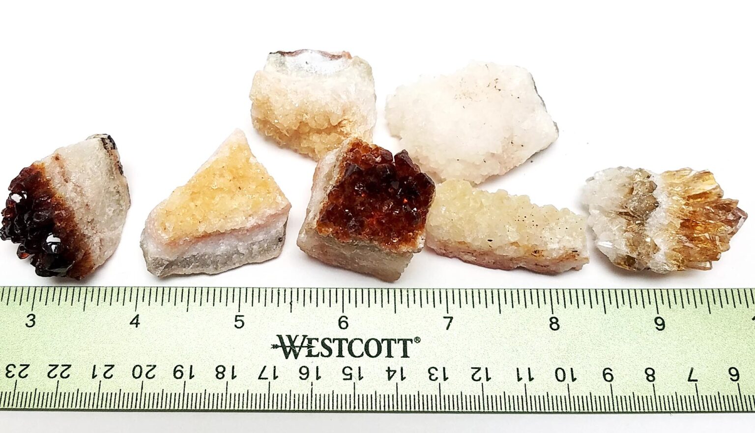 Rough Citrine Druze Chunks
