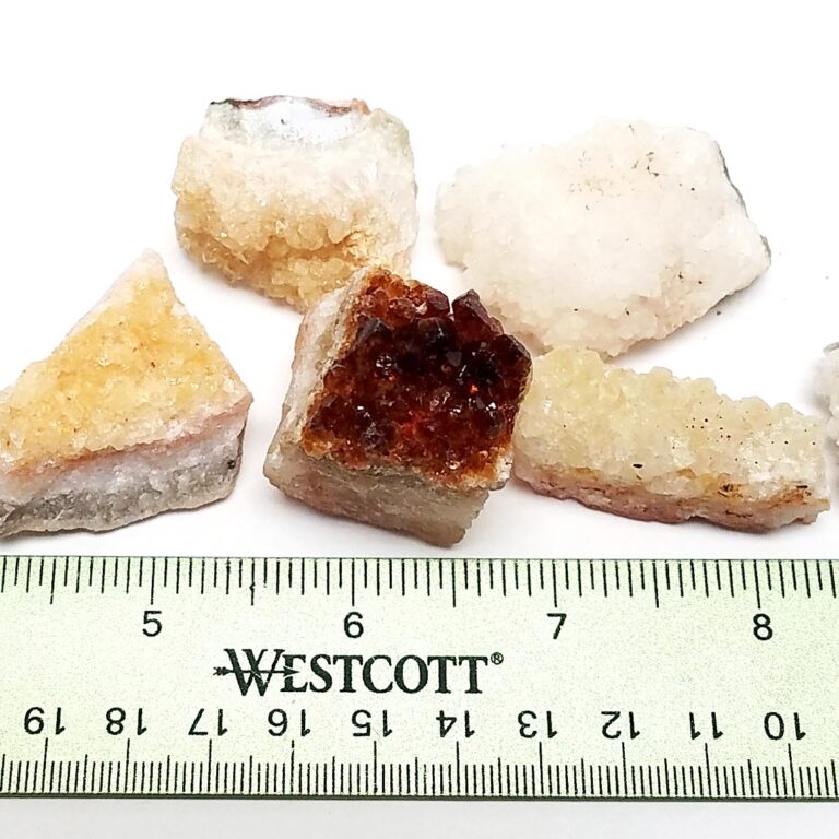 Rough Citrine Druze Chunks