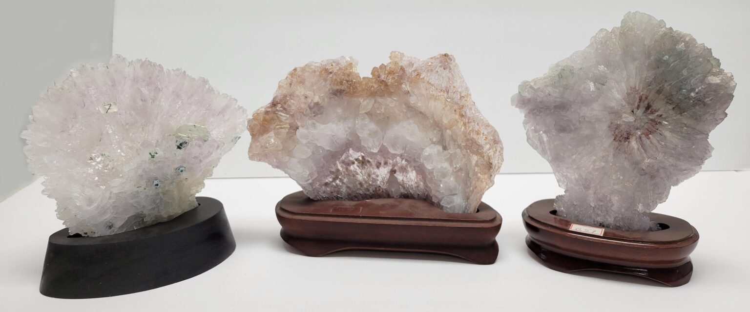 Star Druze Amethyst Flower Cluster