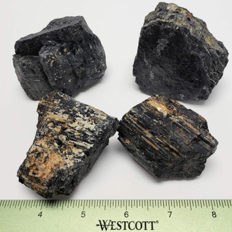Black Tourmaline with Cut Base