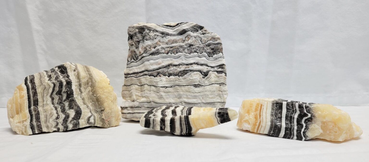 Zebra Calcite Chunks