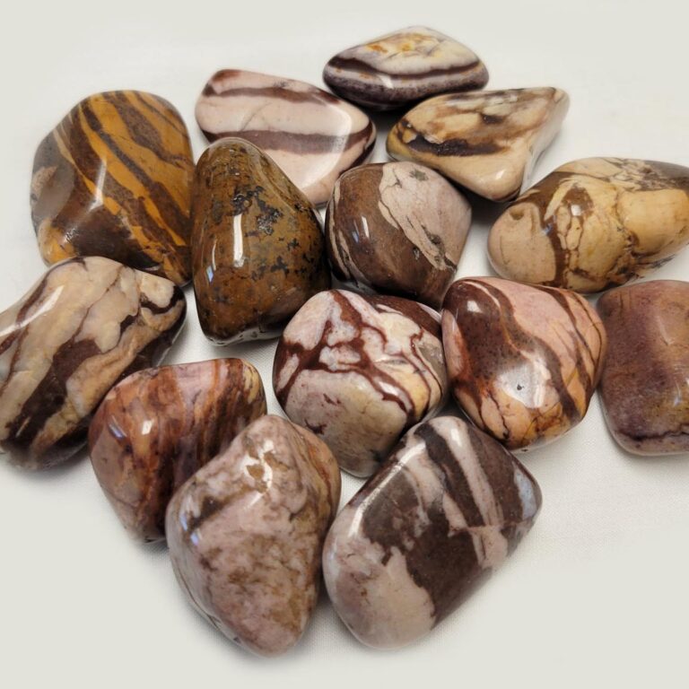 Zebra Jasper Tumbled Stone