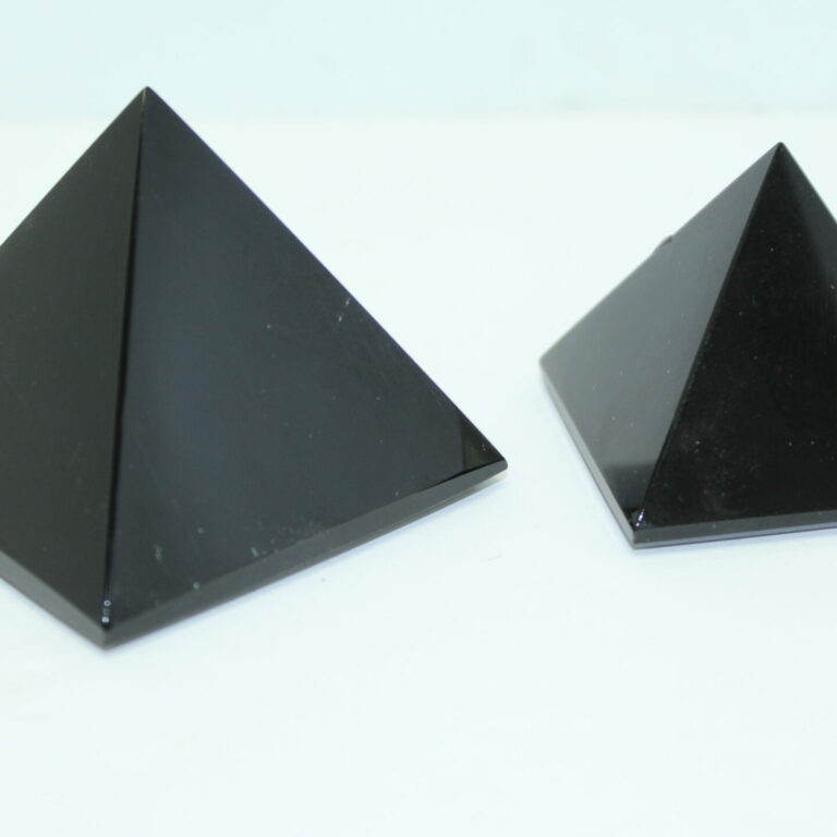 Black Obsidian Pyramids