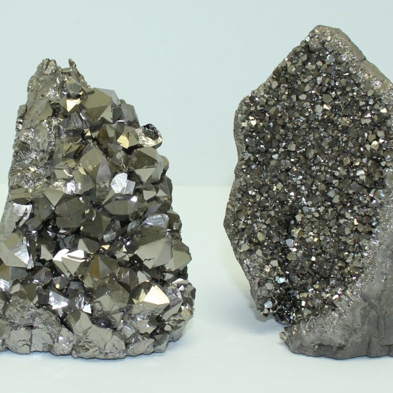 Silver Amethyst Clusters