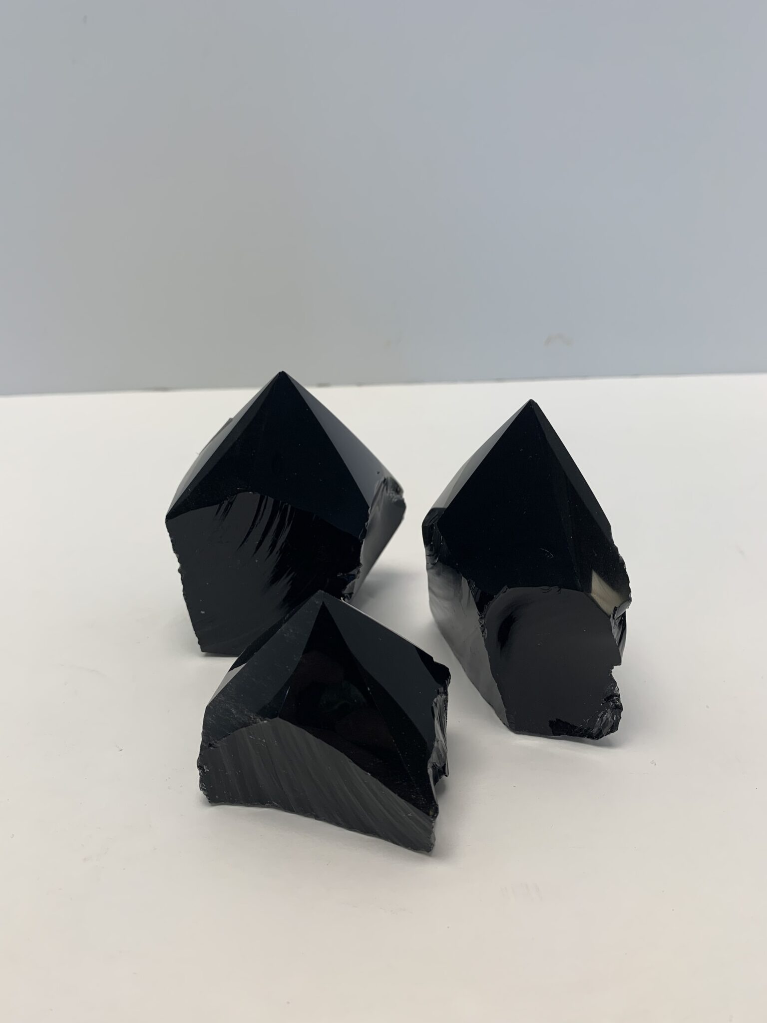 Black Obsidian w/Natural Sides