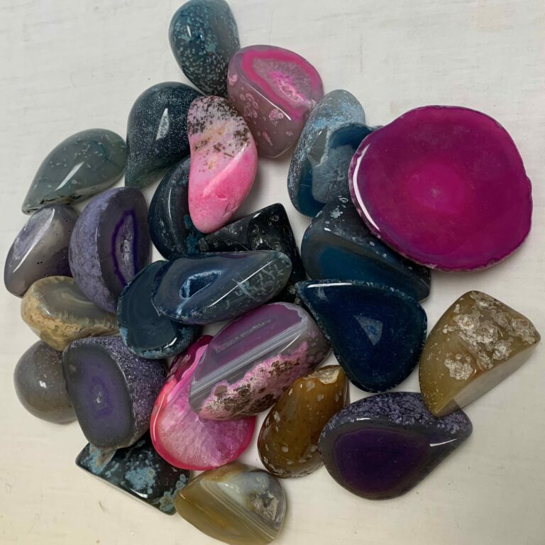 Tumbled Agate Halves