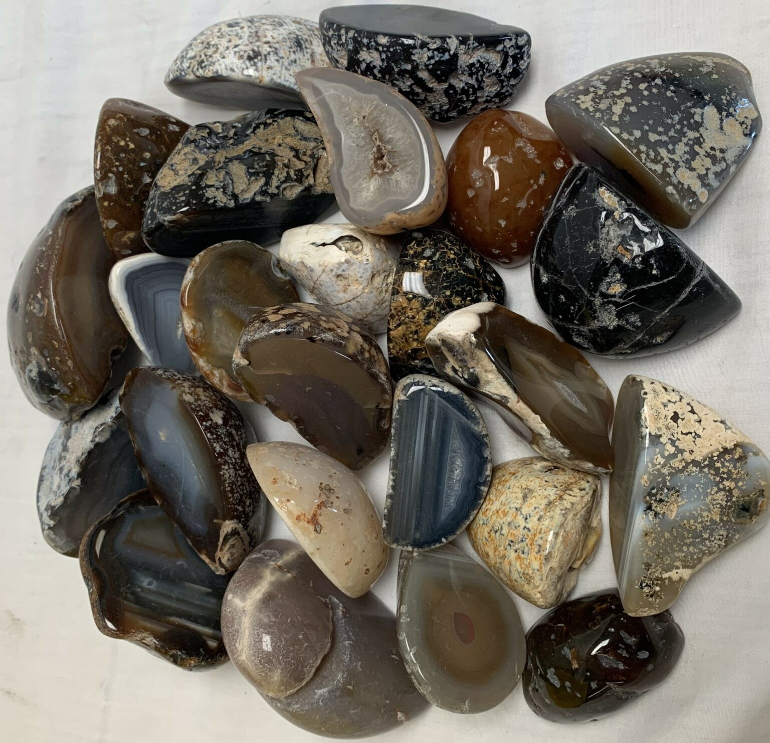 Tumbled Agate Halves - Image 2