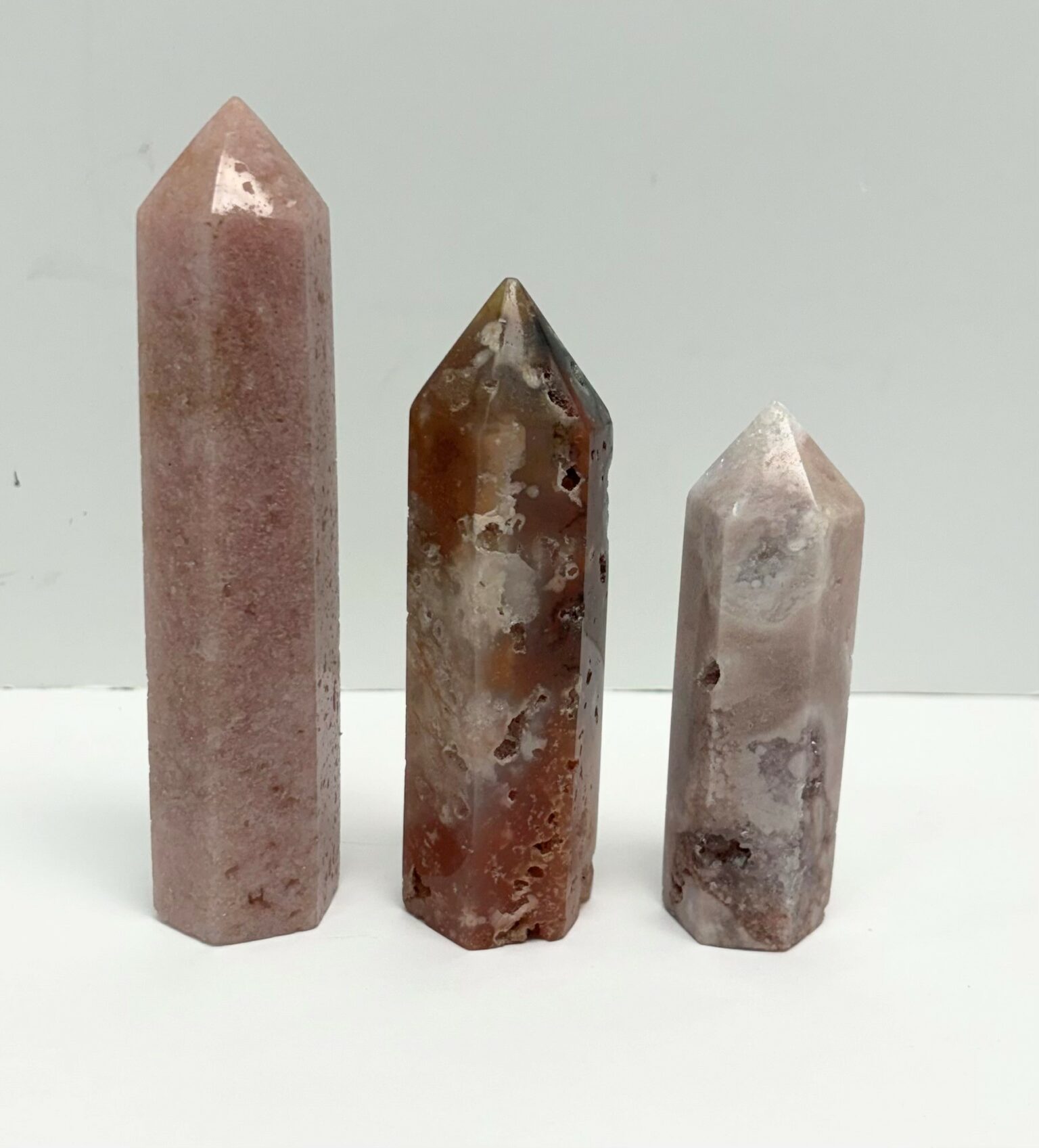 Pink Amethyst Polished Points