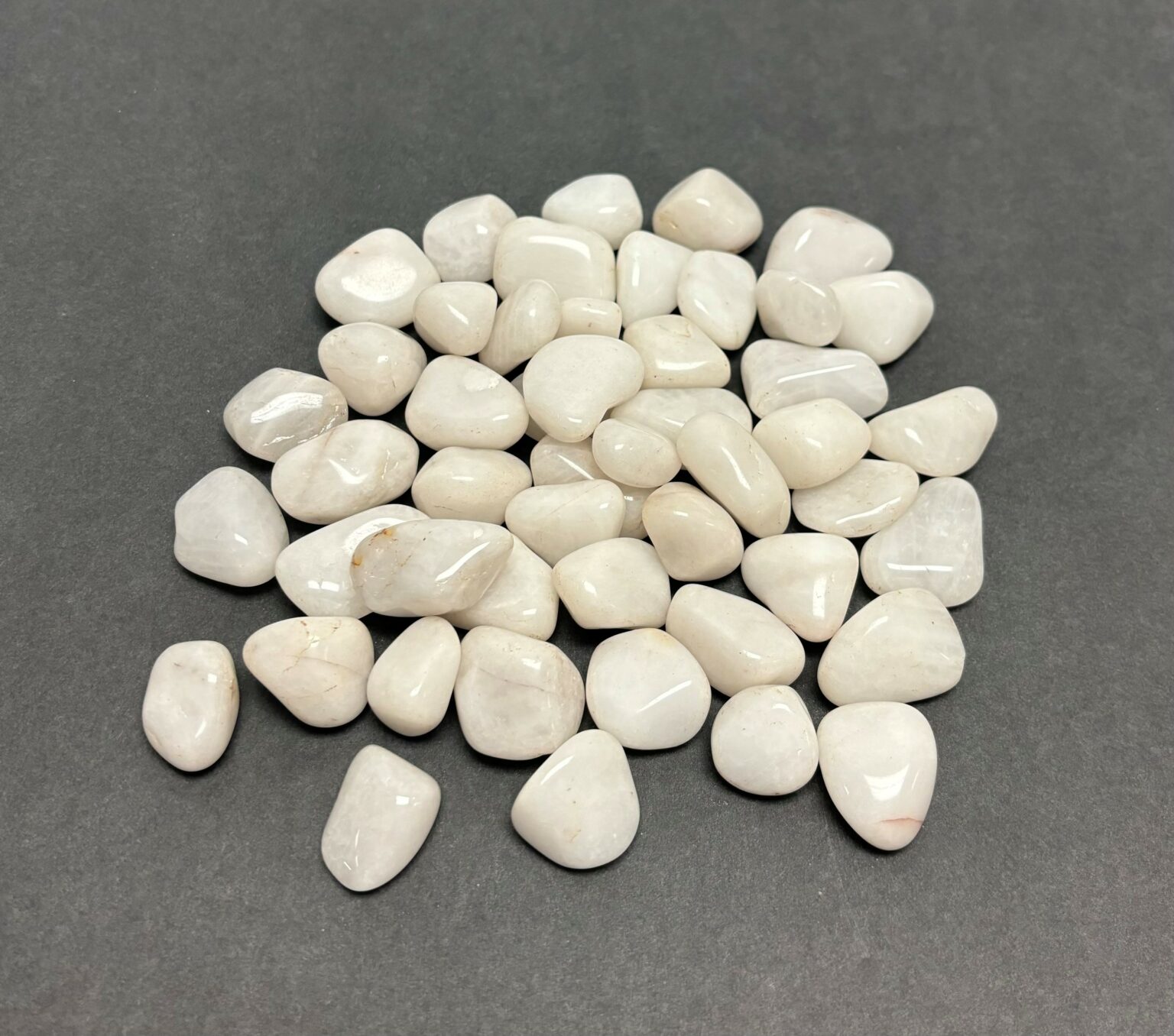 White Quartz Tumbled Stone