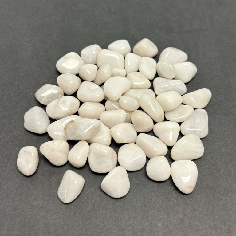 White Quartz Tumbled Stone