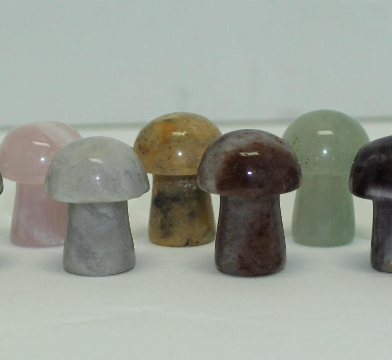 Assorted Mixed Stone Mini Mushrooms