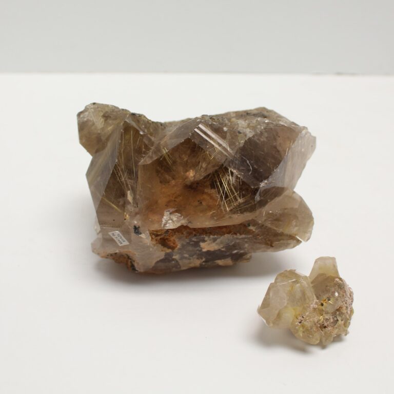 Rutilated Quartz Cluster