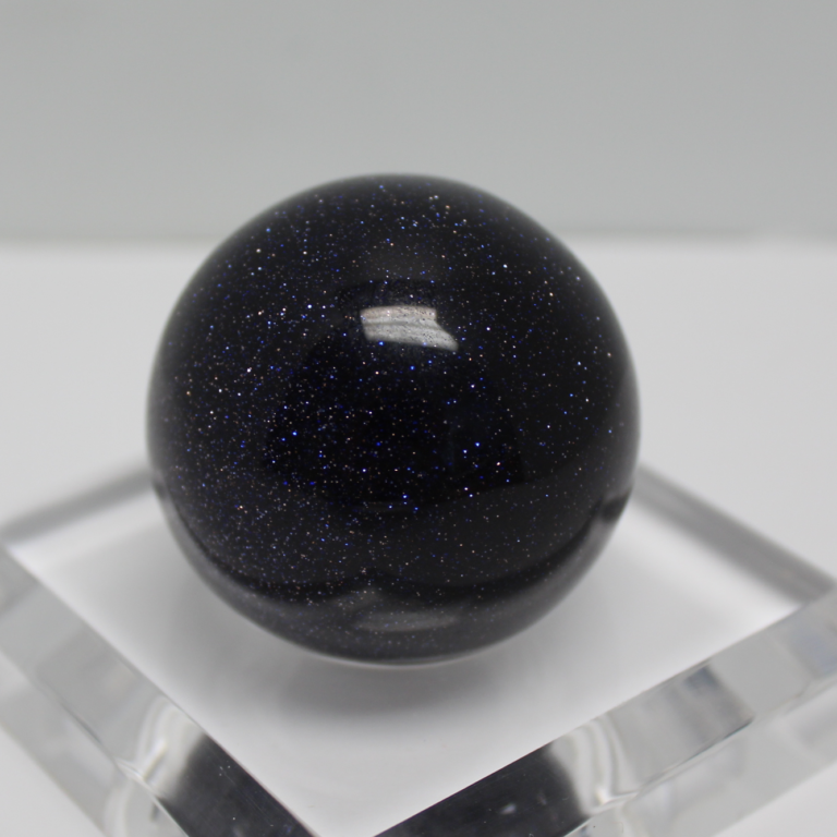 50mm Blue Goldstone Sphere