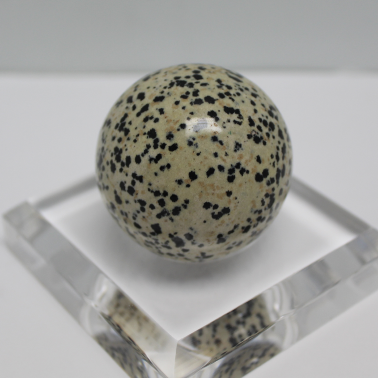50mm Dalmatian Jasper Sphere