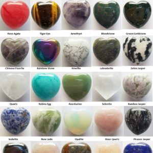 Polished Stone Hearts