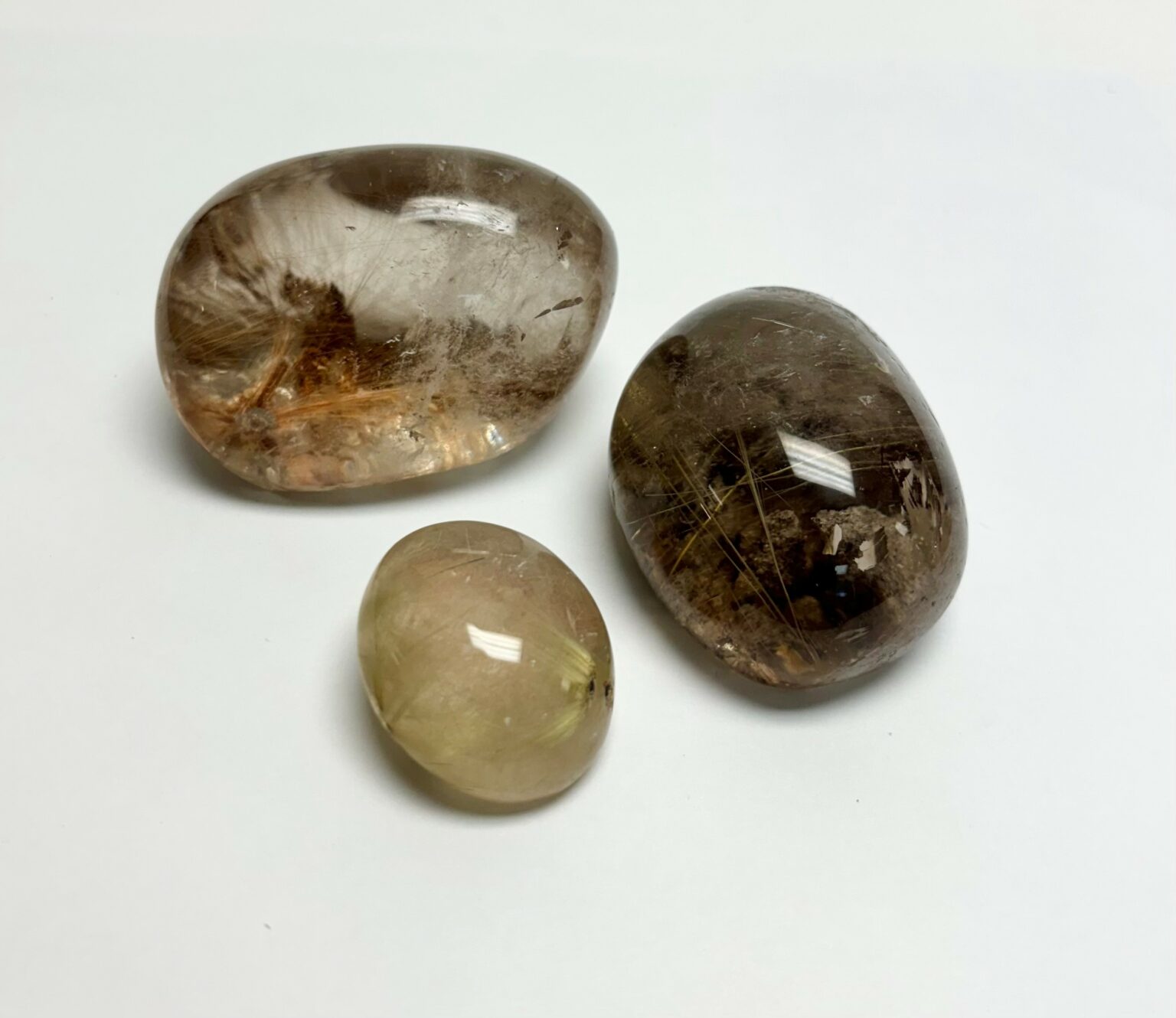 Rutilated Quartz Shamanic Dream Stones, A-Grade