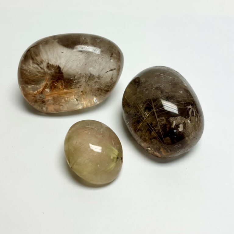 Rutilated Quartz Shamanic Dream Stones, A-Grade