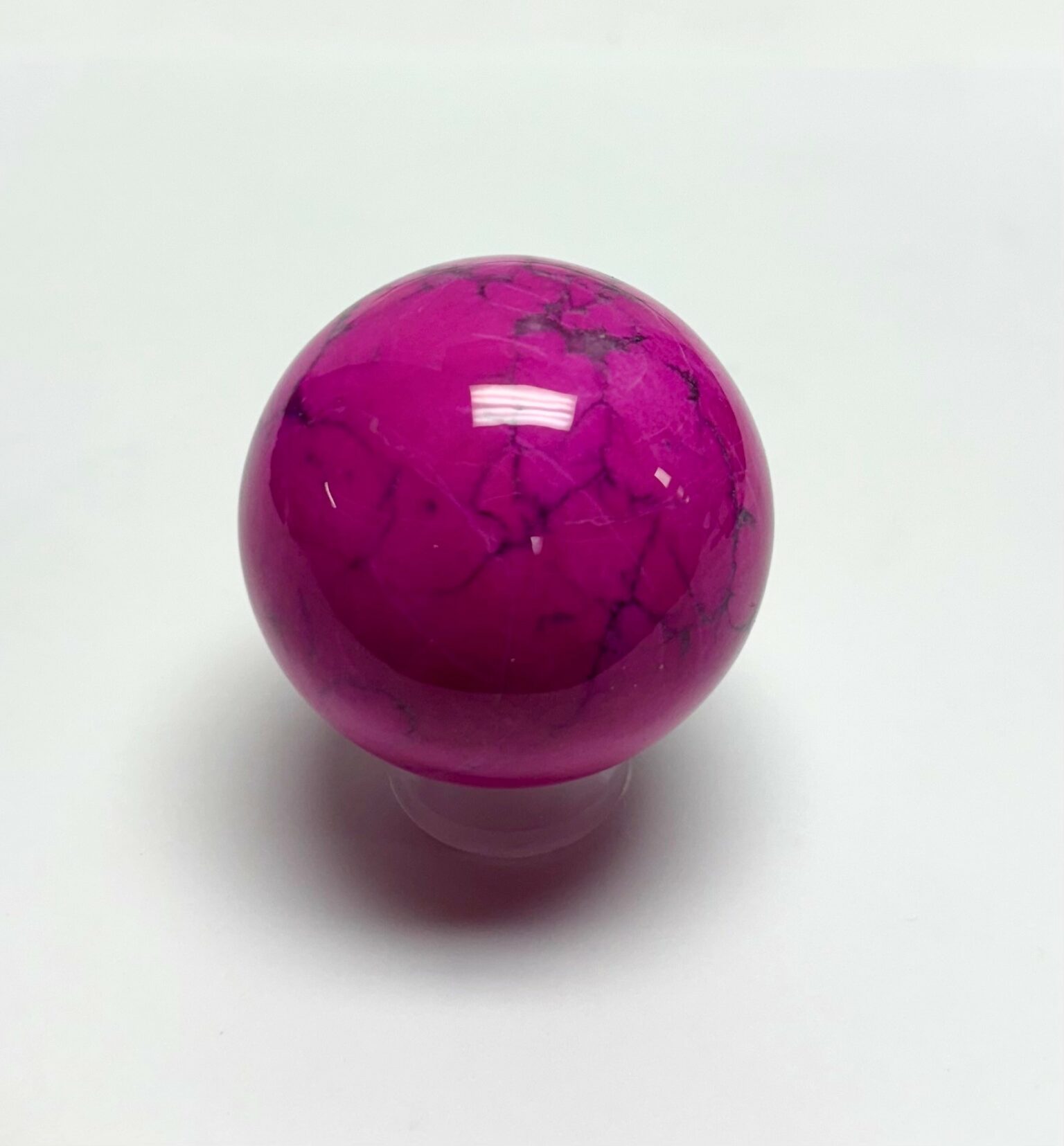 50mm Pink Howlite Sphere