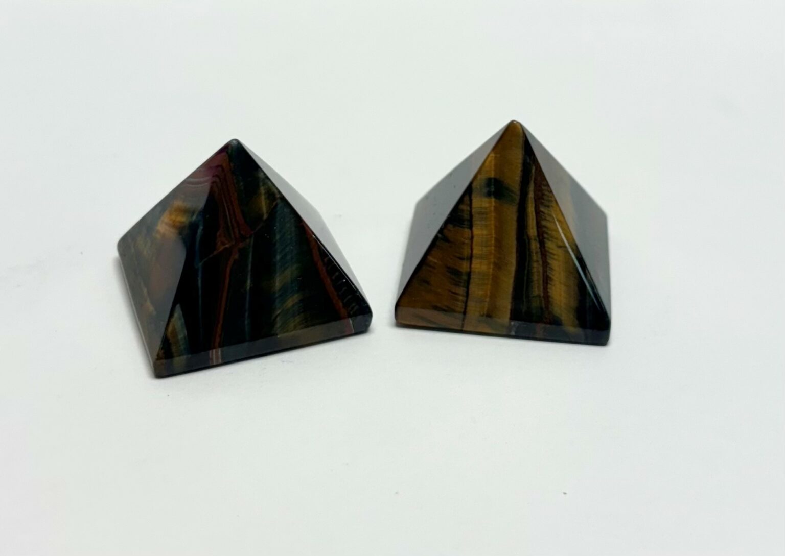 Tiger Eye Pyramid